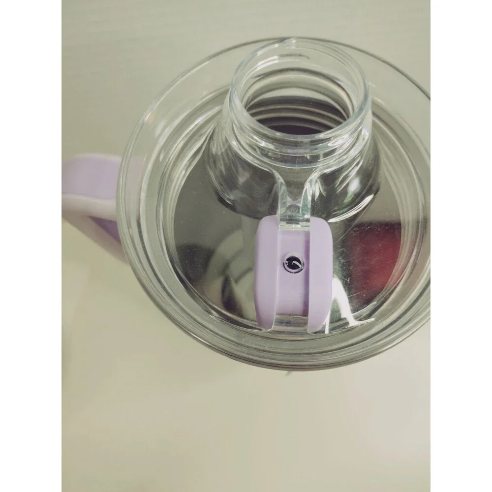 Cirkul 40 oz Purple Insulated Stainless Steel Tumbler w/ Handle & Screw-On Lid